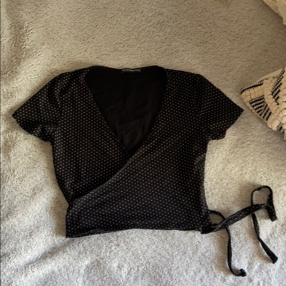 Brandy wrap shirt
